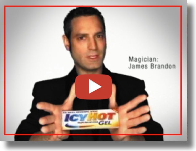 IcyHot Video Clean Comedy Magician Corporate Comedy Magician For Company Parties and Trade Shows in Beverly Hills, Bel Air, Brentwood, Studio City, West Hills, Century City, Beverly Glen, Porter Ranch, Pacific Palisades and the Hollywood Hills IcyHot Video Clean Comedy Magician Corporate Comedy Magician For Company Parties and Trade Shows in Beverly Hills, Bel Air, Brentwood, Studio City, West Hills, Century City, Beverly Glen, Porter Ranch, Pacific Palisades and the Hollywood Hills